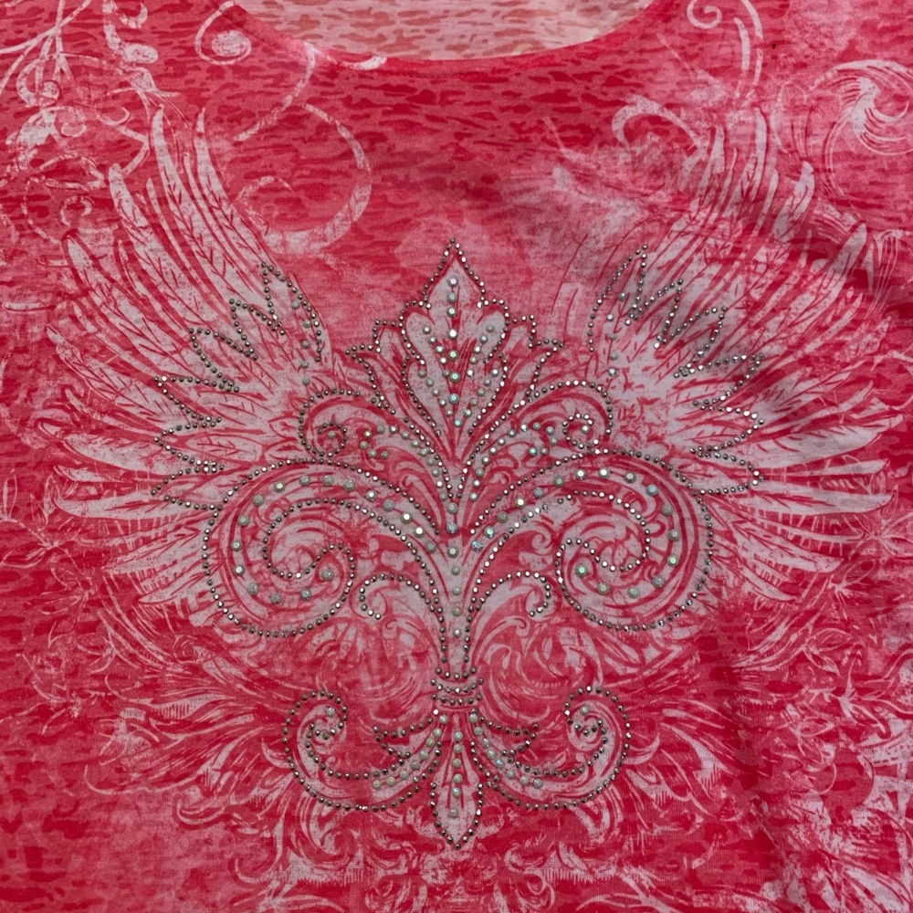 Cato Ladies Rhinestone Top - Picture 4 of 7